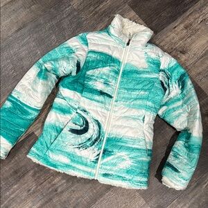 Girls north face coat